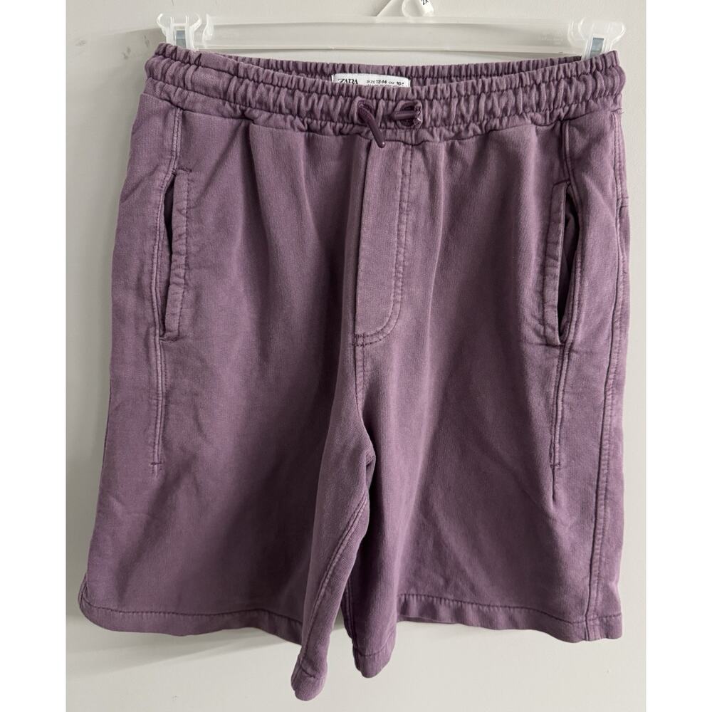 Purple Zara Jogger Shorts Size 13-14